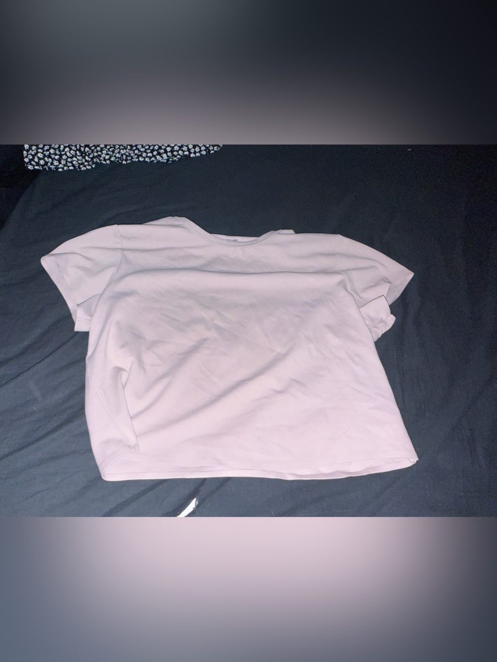Light Pink Short Sleeve Top